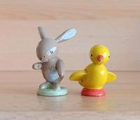 Miniatur Hase Küken Erzgebirge DDR Osterdeko Vintage DDR Sachsen - Lengenfeld Vogtland Vorschau
