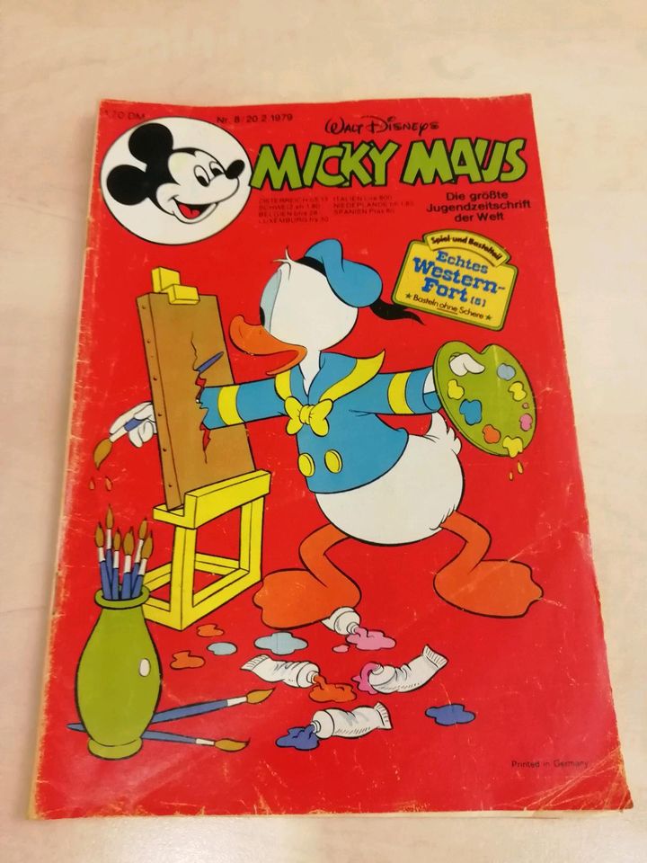 Speicherfund Comic 18 Stück Micky Maus aus 1979 in Rödersheim-Gronau