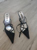 Pumps gr 40 schwarz Jessica Absatz 10cm Kunstleder Stuttgart - Stuttgart-Süd Vorschau