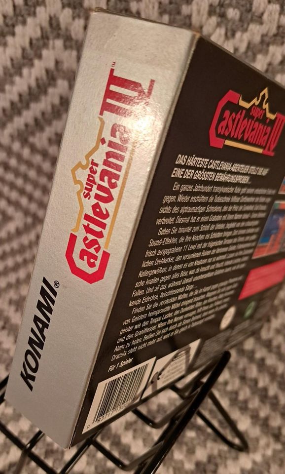 ! - SUPER CASTLEVANIA IV für SNES - Komplett & OVP/CIB in Friedrichskoog