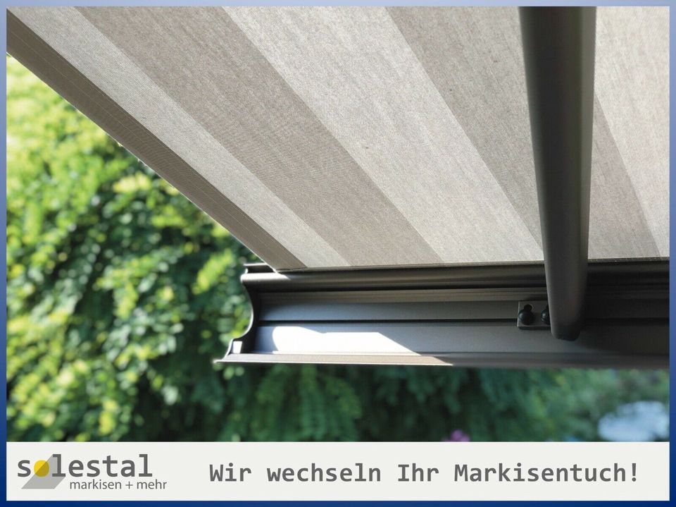 SOLESTAL Markisentuchwechsel Markisen Tuchtausch FIXKLIP in Möhnesee