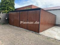 Blechgarage 6x5m Holzoptik Fertiggarage Lagerraum 15372! Baden-Württemberg - Schwäbisch Hall Vorschau