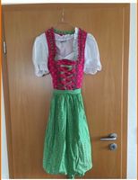 Dirndl Gr. 34 mit Schürze und Bluse Original Alphorn pink grün Baden-Württemberg - Aalen Vorschau