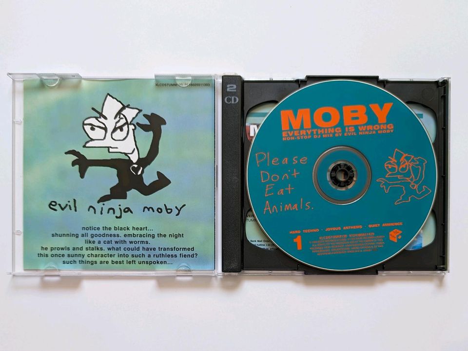 Doppel-CD Album - Moby - Everything Is Wrong Remixed in Bielefeld