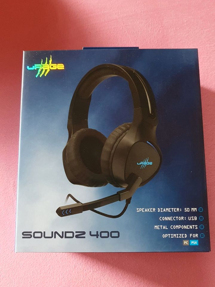 Hama URage SoundZ 400 Gaming-Headset schwarz in Bayern - Roding | Weiteres  PC Zubehör gebraucht kaufen | eBay Kleinanzeigen ist jetzt Kleinanzeigen