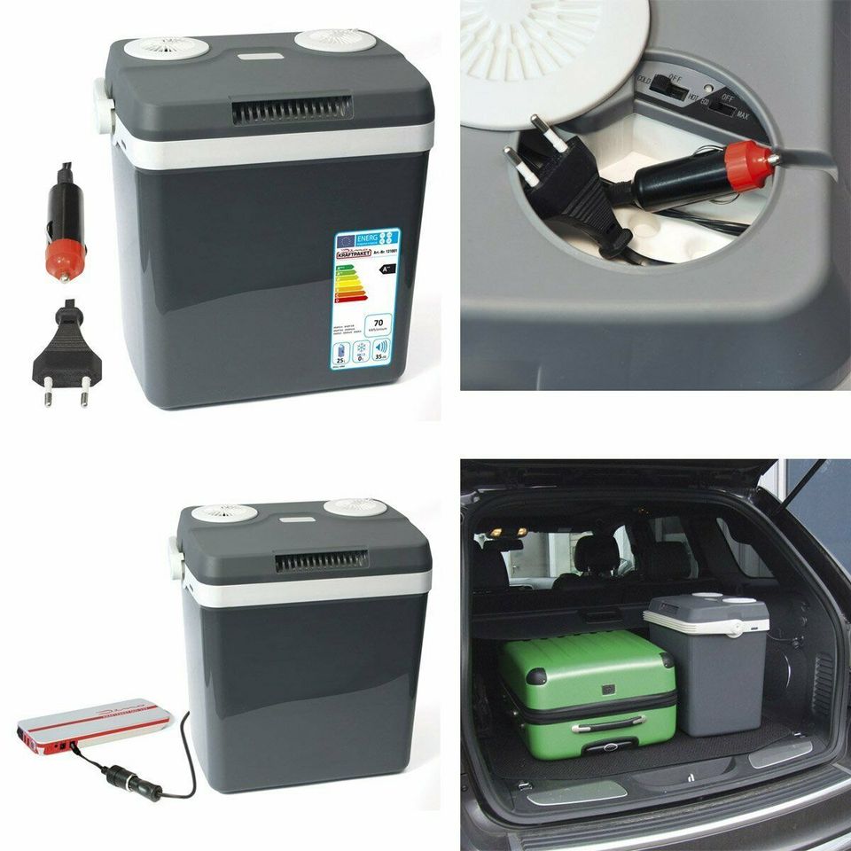 Dino Kühlbox 12V 230V WÄRMT & KÜHLT 32 Liter Auto Camping 131001 in Herten