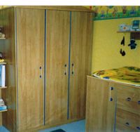 Kinderzimmer: Schrank, Junior Bett , (Wickel) Kommode, Regal. Nordrhein-Westfalen - Bergkamen Vorschau