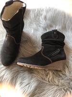 Damen Stiefeletten, Rieker Gr.38, neuwertig mit Keilabsatz Bayern - Ansbach Vorschau