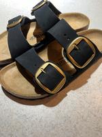 Birkenstock Arizona Big Buckle Nubukleder Black Gr-38 NEU! Hessen - Wiesbaden Vorschau