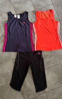 Sport Fitness Set 3 teilig Adidas Esprit Shirts und Laufhose Hessen - Dautphetal Vorschau