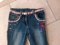 Topolino Jeans mit Einhorn, Gr. 128 Hessen - Diemelstadt Vorschau