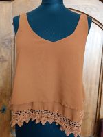 Pull & Bear Gr. S Top Hängerchen caramel braun Trägertop Baden-Württemberg - Heilbronn Vorschau