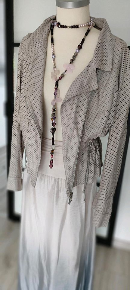 Sommerjacke von Apriori by Escada, Lochmuster, Blouson in Marl