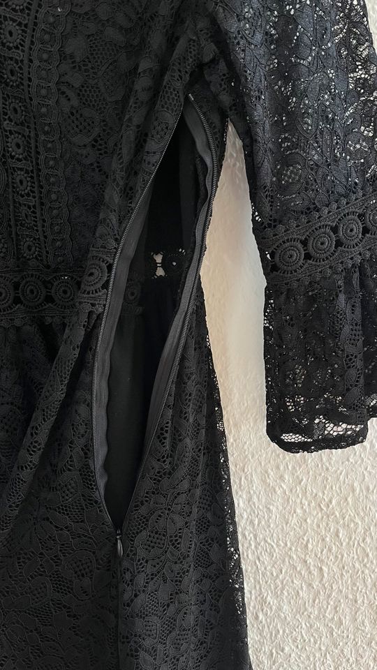 Kleid schwarz Spitze in Oberlungwitz