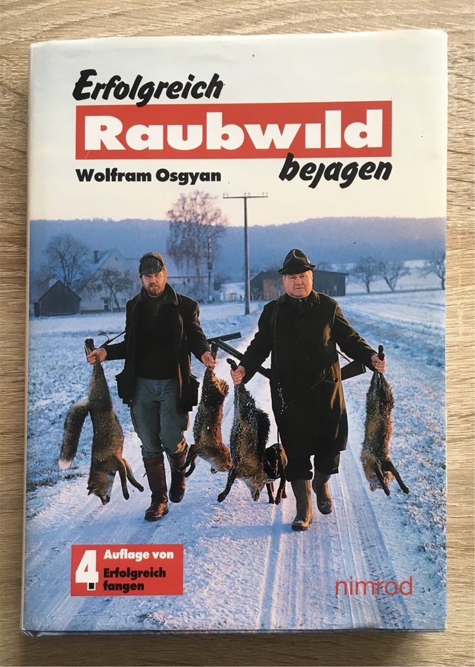 Jagdbücher - Raubwild - Fang - Bejagung in Solingen