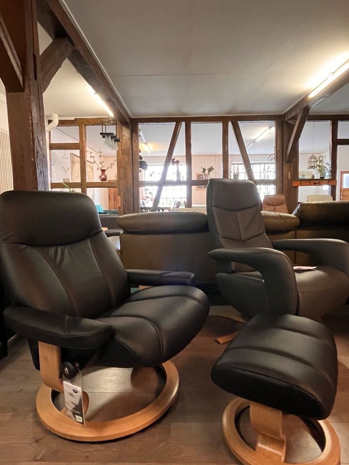 (FD) Stressless Sessel Consul Classic in Leder Batick in Fulda