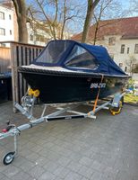 Motorboot Admiral 470 mit Suzuki Power + Anhänger (100kmh) Sachsen - Neukieritzsch Vorschau