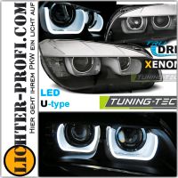 Xenon LED TFL Angel Eyes Scheinwerfer schwarz für BMW X1 E84 Hessen - Calden Vorschau