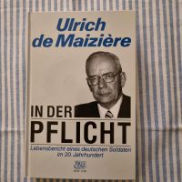 Buch - In der Pflicht - Ulrich de Maizière Niedersachsen - Munster Vorschau