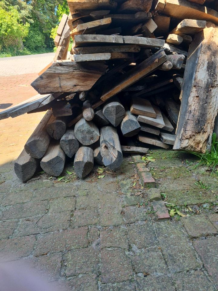 Feuerholz, Brennholz, Kaminholz, Holz zum selbst sägen in Drebber