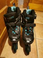 Inline Skates Gr.40 + Knie- und Armschützer Sachsen-Anhalt - Halle Vorschau