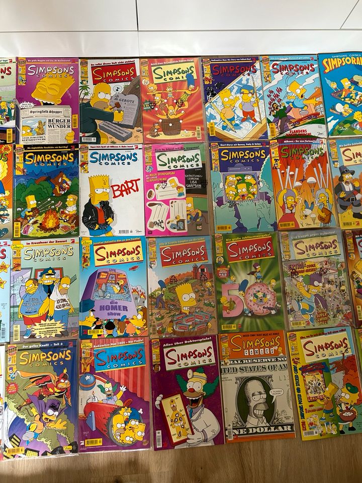 Simpsons Comic Sammlung 68 Stück in Ammersbek