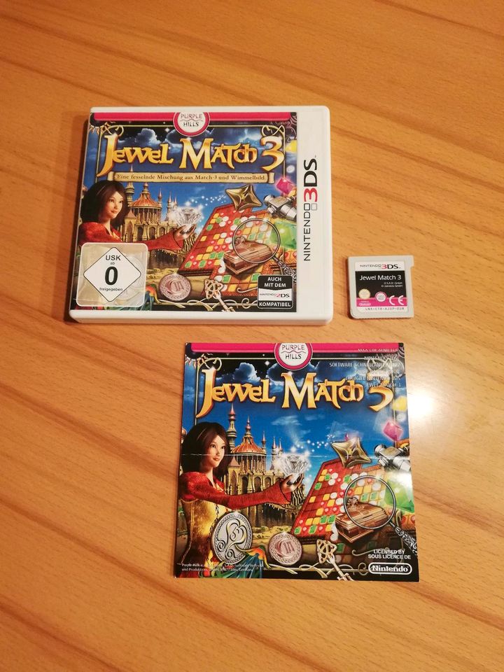 Jewel Match 3 für Nintendo 3DS + 2DS in Oberhausen