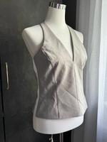 Zara Top in Grau Neckholder M-L Bremen - Oberneuland Vorschau