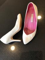 Buffalo Pumps high Heels Leder weiß wie neu 39, Brautschuhe Niedersachsen - Lorup Vorschau
