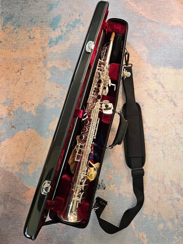 Schagerl Saxophon Sopran versilbert in Stuttgart