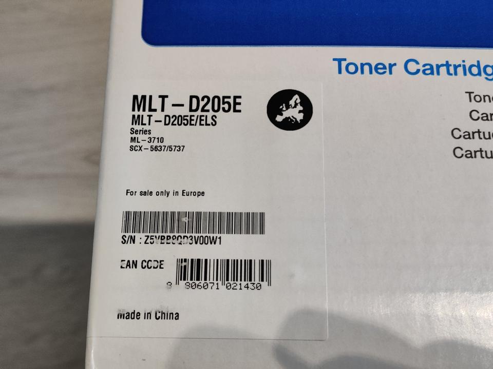 Original Samsung MLT-205E Schwarz Originalverpackt in Schwaig