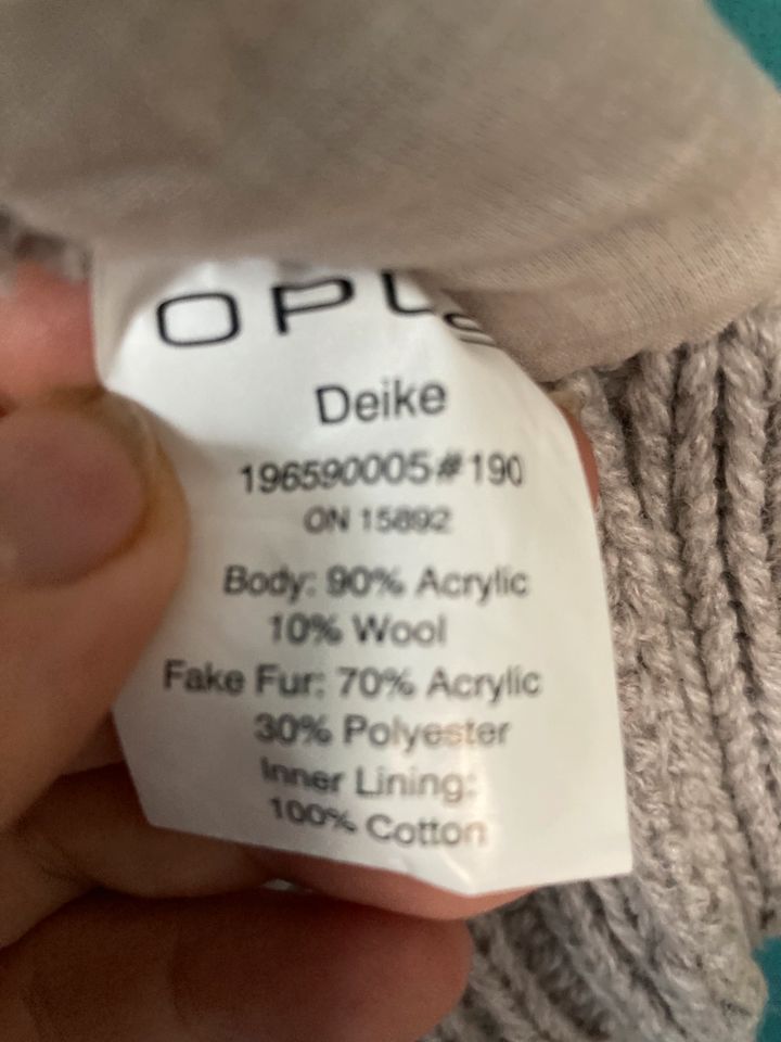 Opus Strickweste mit Fell Fake Fur Größe 38 in Marxheim