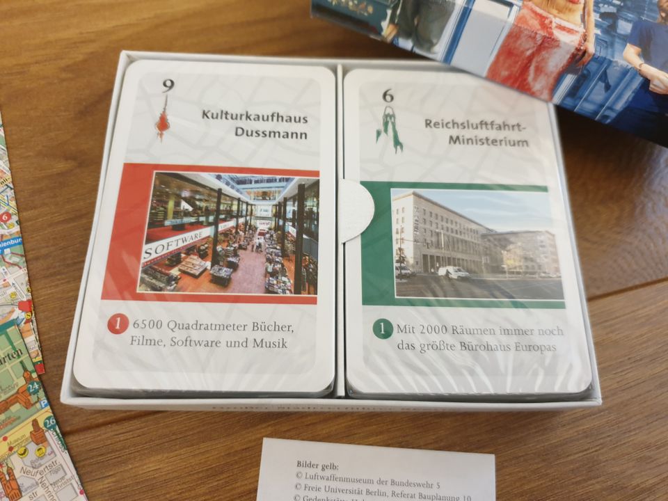 Großer Stadtführer BERLIN Guide mit Stadtplan Rommé-Spiel NEU/OVP in Berlin