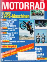 Motorrad 16 / 84 Münch 4 TTS 1200, Yamaha RD 500 LC, Honda VF500 Münster (Westfalen) - Gievenbeck Vorschau