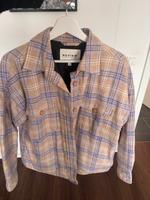 Review Jacke kariert in XS 34 – Beige Flieder West - Griesheim Vorschau