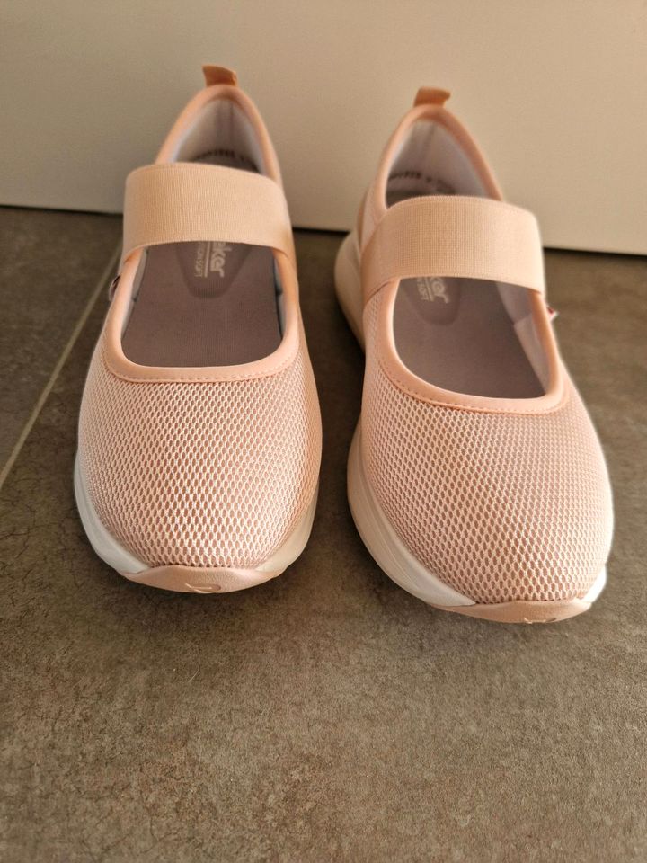 Rieker Ballerina Schuhe rosè Gr.37 NEU Sneaker Evolution in Syke