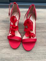 High Heels Sandaletten Größe 38 rot neu Häfen - Bremerhaven Vorschau