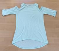 Shirt offene Schultern mint Cold Shoulder Shirt Gr. M Niedersachsen - Nordstemmen Vorschau