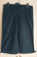 schwarze wadenlange Damen Hose Sommerhose Gr. 38 Baumwolle Brandenburg - Liebenwalde Vorschau