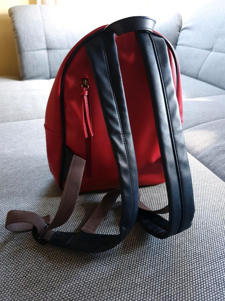 Rucksack Mustang, Damen, Herren, Neu, Rot, Blau in Goldkronach