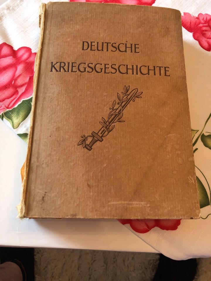 Antiquarisches Buch, Deutsche Kriegsgeschichte in Saarbrücken