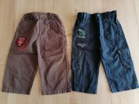 NKD Staccato Stoffhose Hose braun dunkelblau Gr. 80 Baden-Württemberg - Westhausen Vorschau