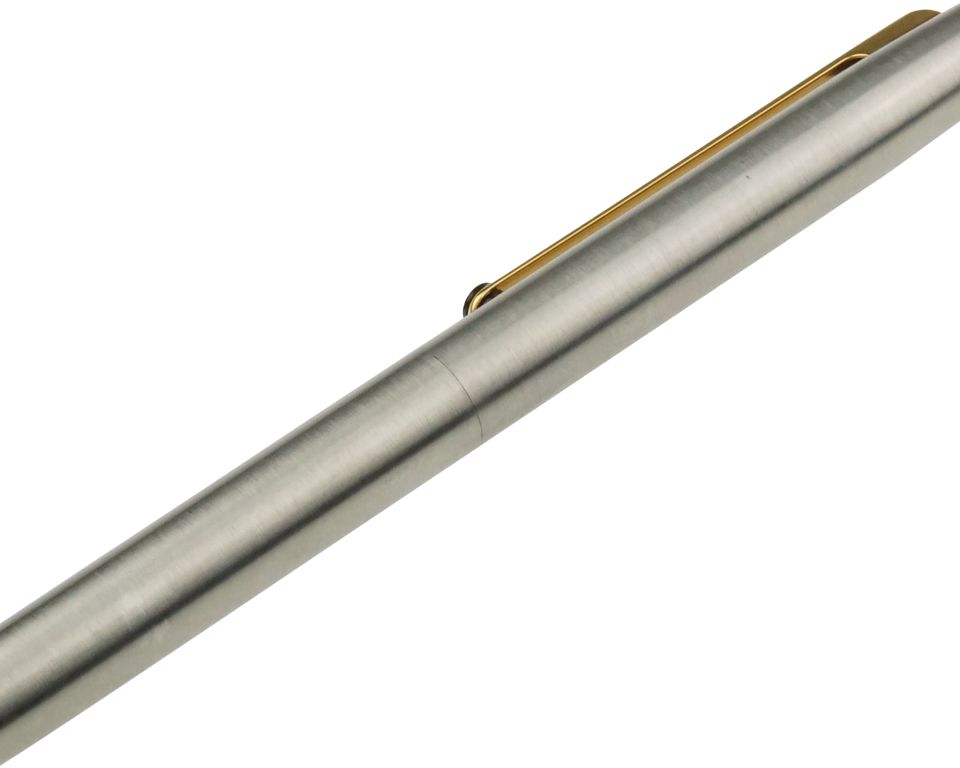 Montblanc S Line Kugelschreiber Nr.2938 Edelstahl Gold Slimline in Pfarrkirchen