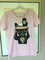 Einsteinnewton Einstein Newton Französische Bullldogge T-Shirt ro Nordrhein-Westfalen - Ennepetal Vorschau
