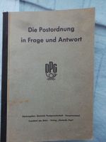 Die Postordnung in Frage und Antwort von 1952 Niedersachsen - Stelle Vorschau