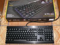 Corsair K70 RGB USB-Tastatur Cherry-Tasten MX brown NEU OVP Bremen - Osterholz Vorschau