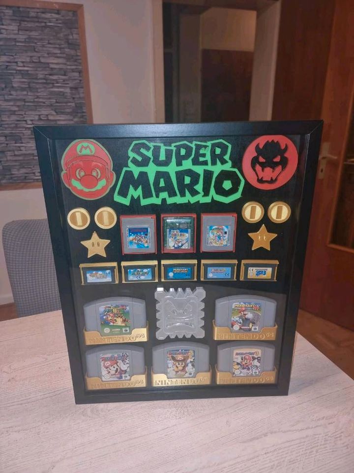 Super Mario Bilderrahmen/GBA/GBC/N64/3D in Waxweiler