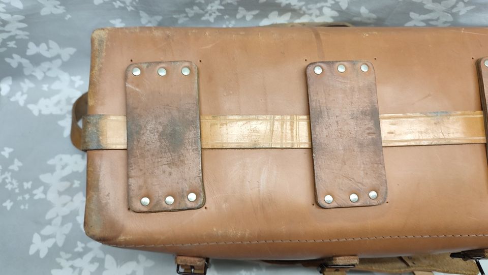 Leder Werkzeugtasche Werkzeugkoffer Lederkoffer Ledertasche in Gelsenkirchen