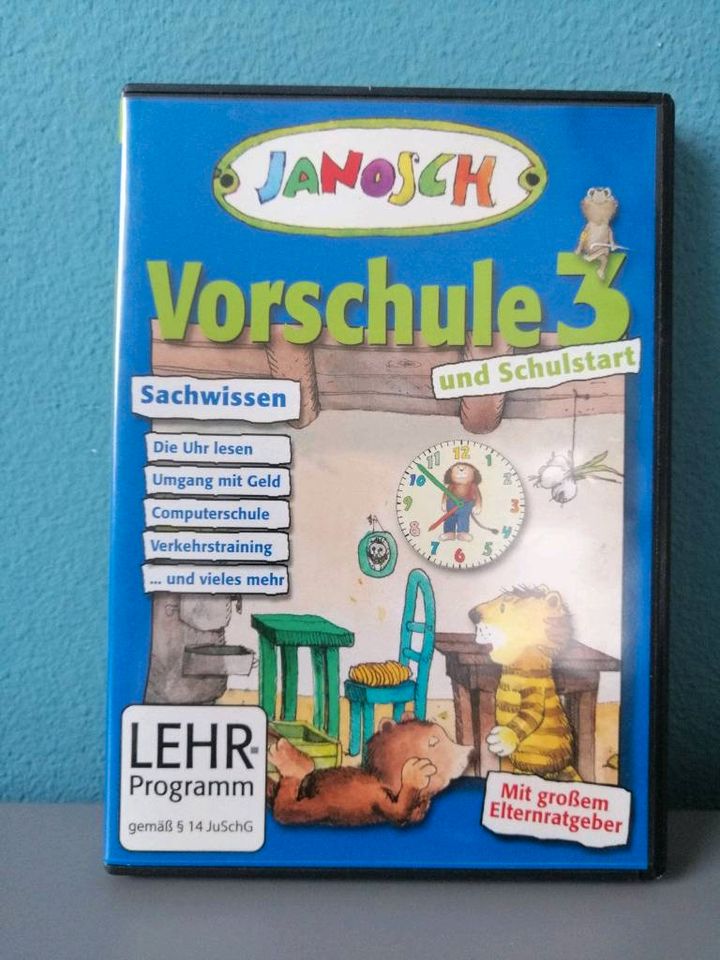 3x Janosch ❤ CD-ROM Vorschule 3 + Tasse + Trinklernbecher ❤ NEU in Bernhardswald