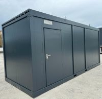 6m x 2,4m Container - Zweiseitige Öffnung - Flügeltür doppelt + Einfacher Zugang Standard - Modulares Lager - Vielseitige Aufbewahrungslösung - Stauraum - Eigenlager - Depotbox - Aufbewahrungseinheit Hannover - Mitte Vorschau